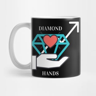 Diamond hands stock market bullish Mug